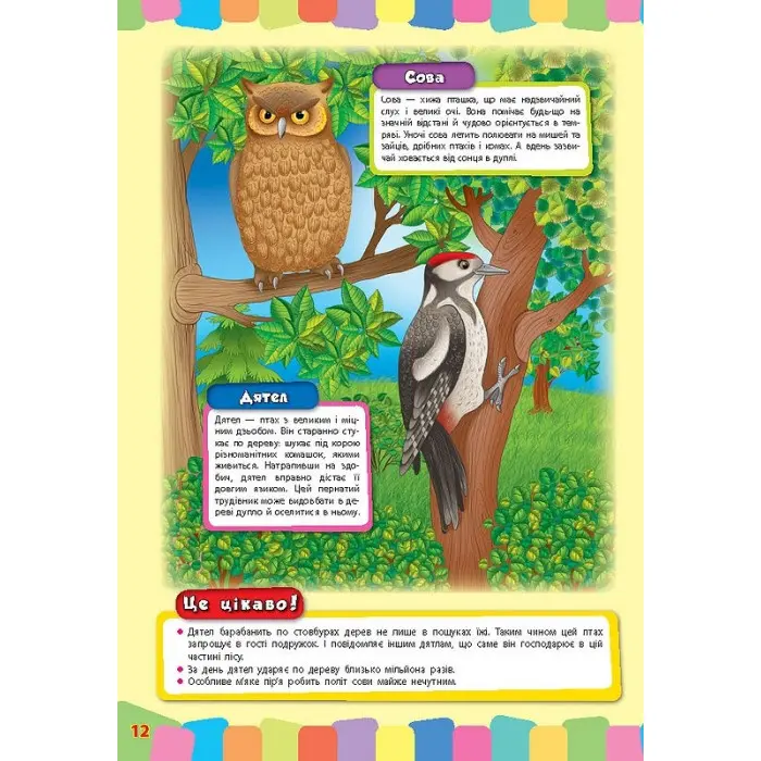 Розвивайко для малят. Дикі тварини (9789662843354)