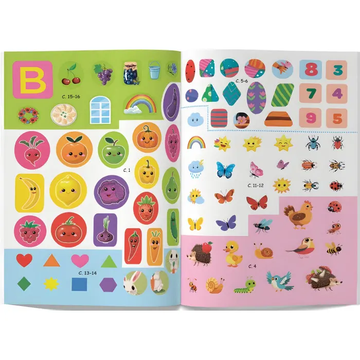 Розвивальні уроки і тести. Панда. 93 наліпки (9786175475201)