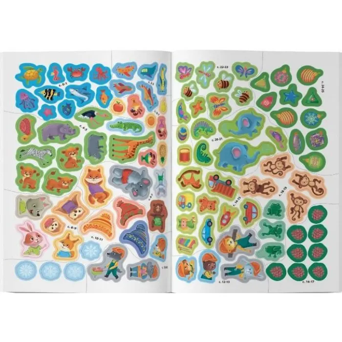 Школа сучасного чомусика. Готуємо руку до письма. 105 розвивальних наліпок