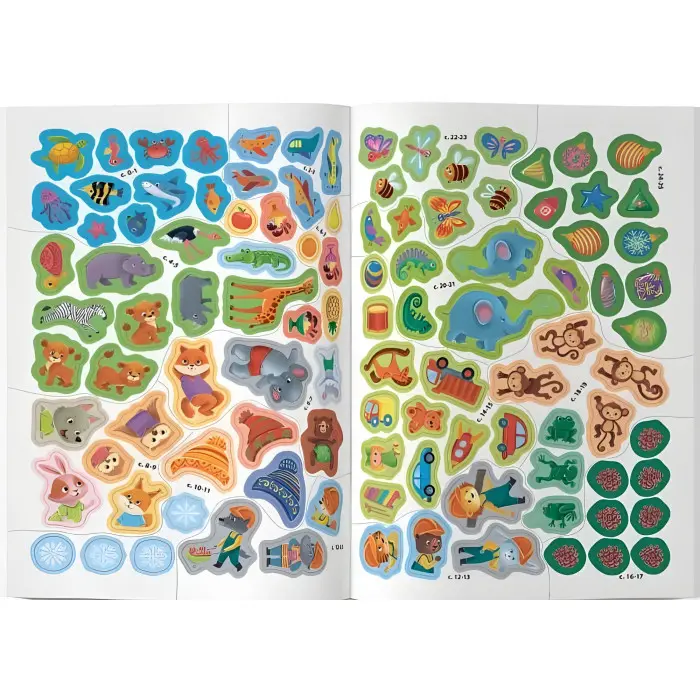 Школа сучасного чомусика. Готуємо руку до письма. 105 розвивальних наліпок