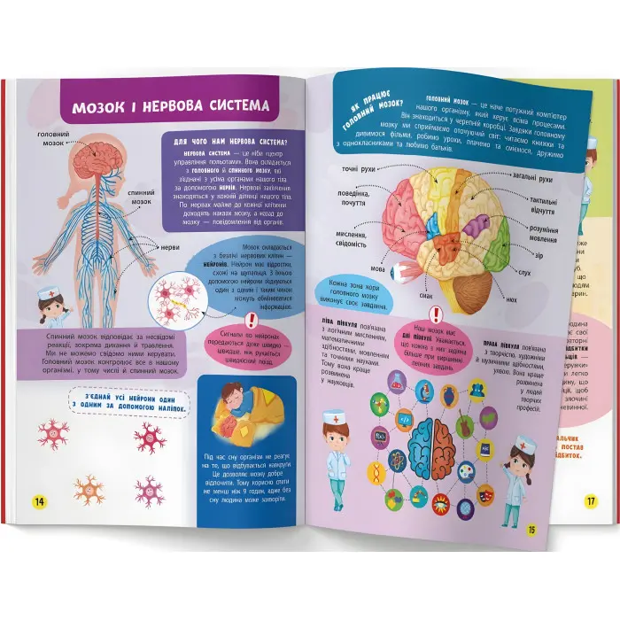 Школа сучасного чомусика. Моє тіло. 100 розвивальних наліпок (9786175474303)