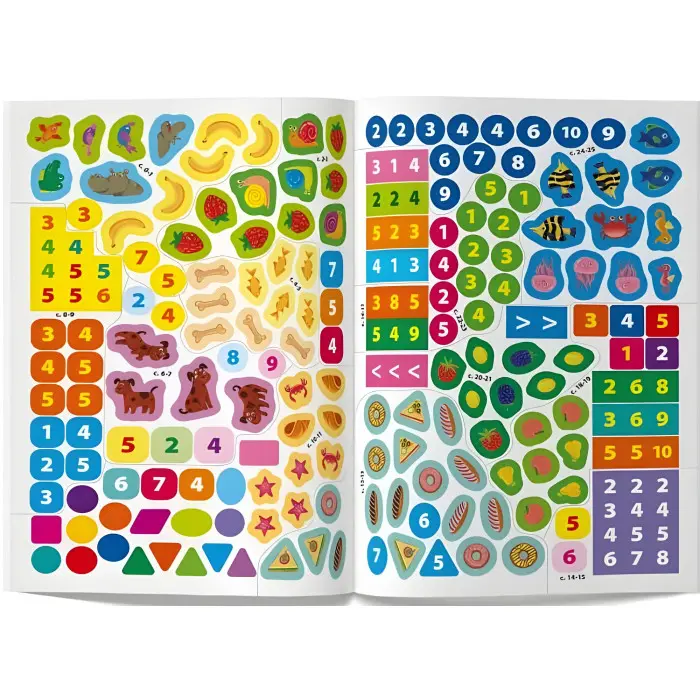 Школа сучасного чомусика. Прописи. Цифри. 220 розвивальних наліпок