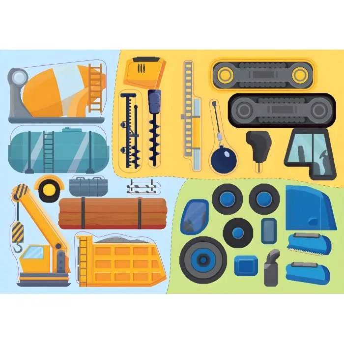 Супермайстерня — Будівельна техніка (9786175443156)