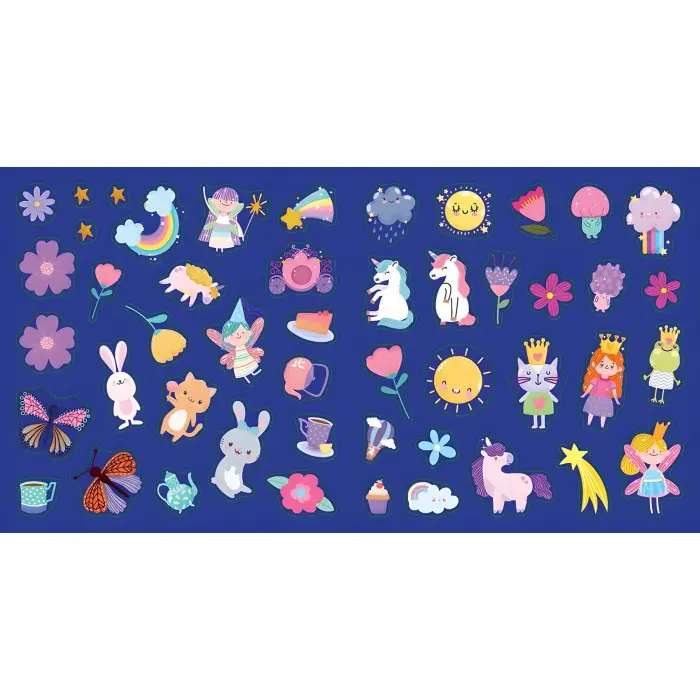 Суперові наліпки. Феї та єдинороги