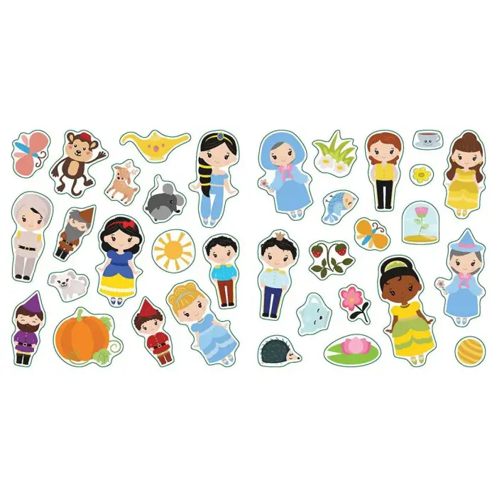 Суперові наліпки. Казкові принцеси