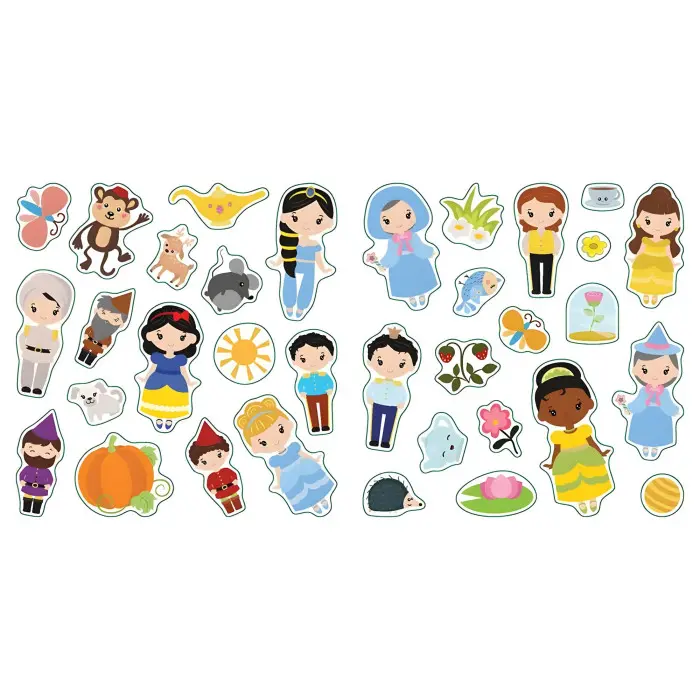 Суперові наліпки. Казкові принцеси