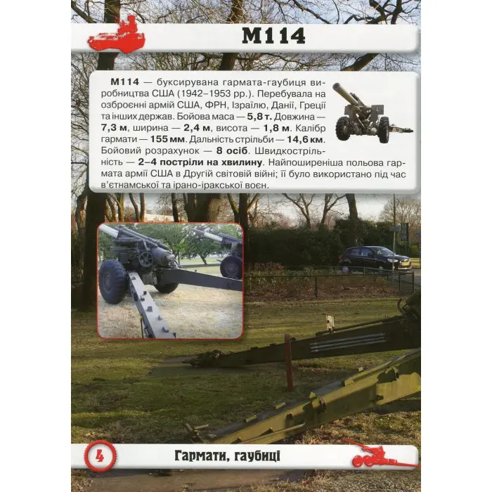 Світ навколо нас. Артилерійське та ракетне озброєння