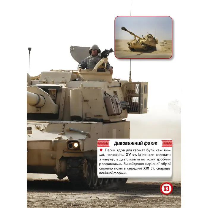 Світ навколо нас. Артилерійське та ракетне озброєння