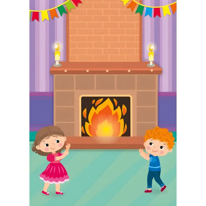 Святкові наліпки-прикрашалки. Чарівні історії