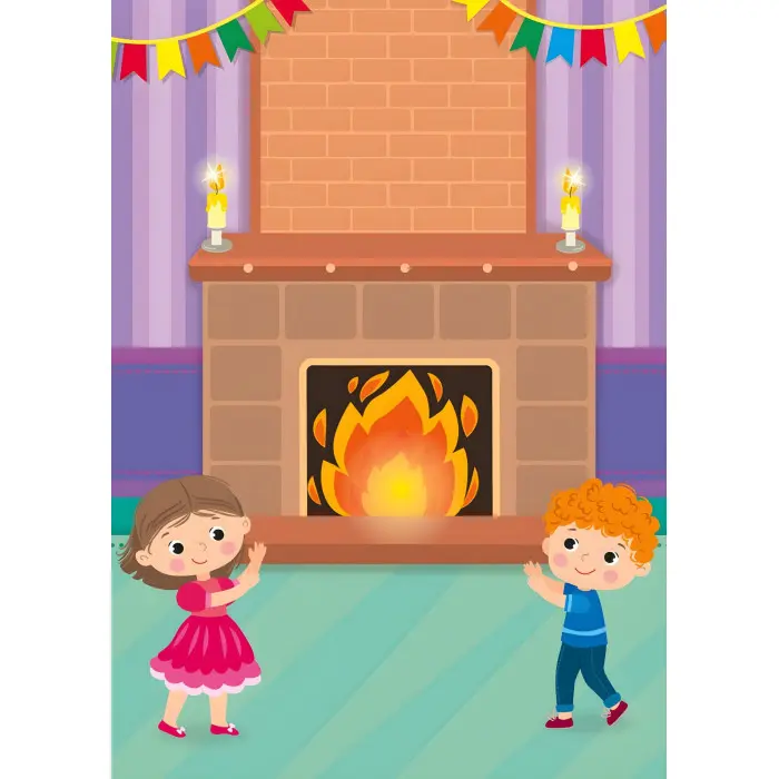 Святкові наліпки-прикрашалки. Чарівні історії