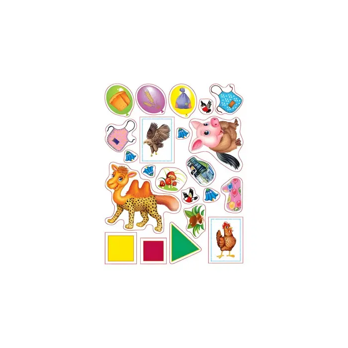 Тести та розмальовки з наліпками Тести та прописи 3+ (9789669137722)