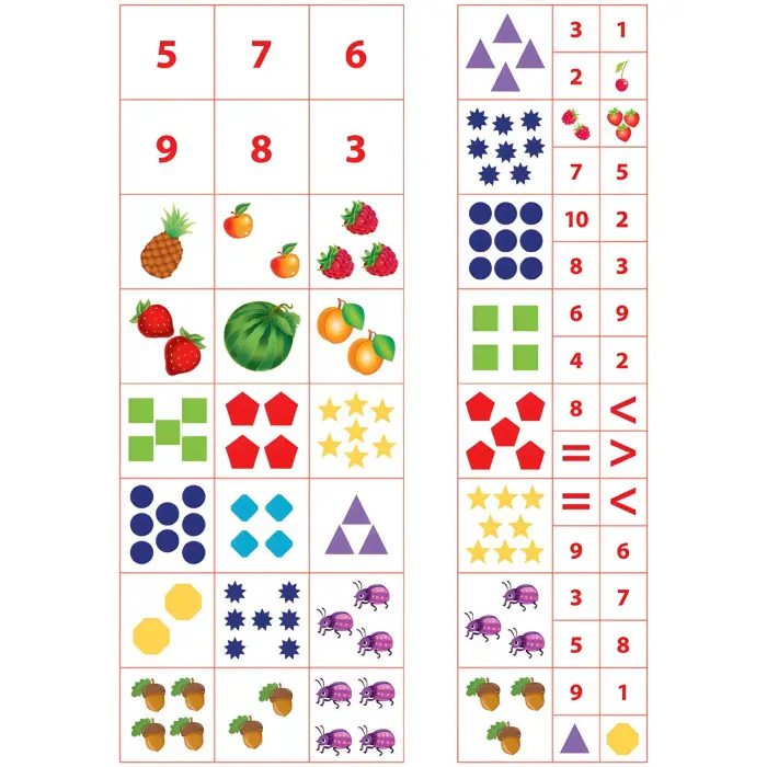 Тренажер дошкільника. Учимося лічити