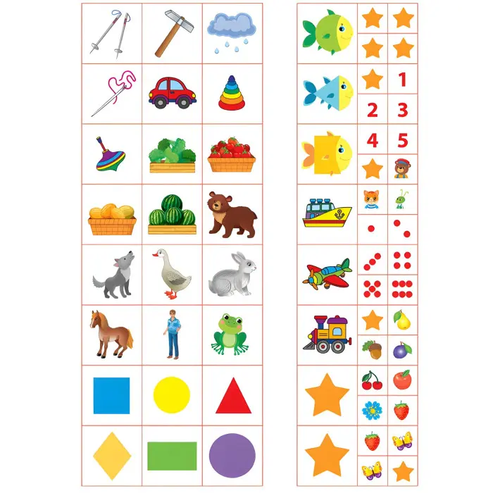 Тренажер дошкільника. Учимося логічно мислити