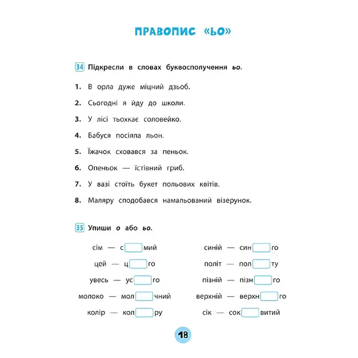 Тренувалочка. Українська мова. 1 клас. Зошит практичних завдань