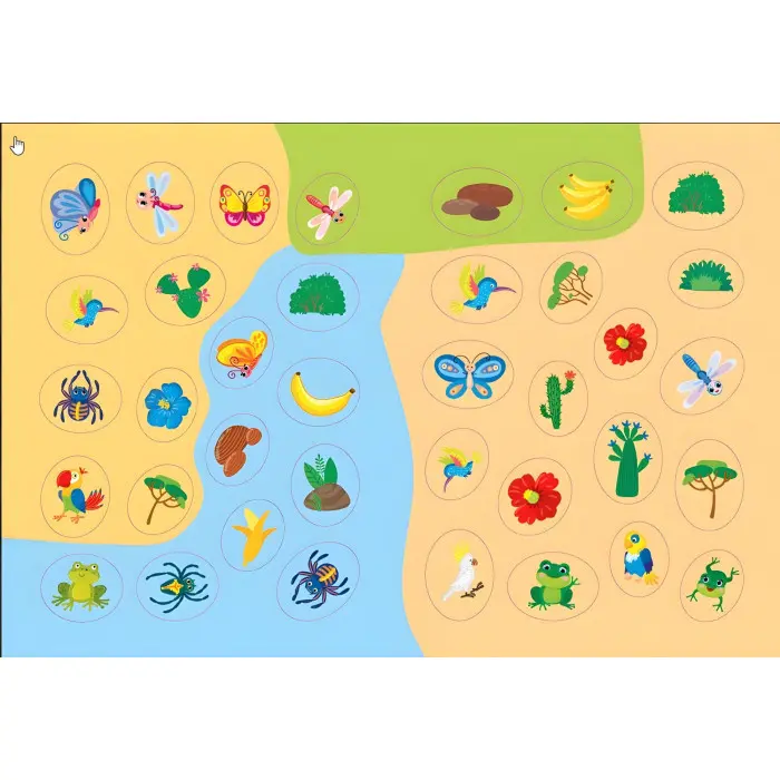 Творча майстерня з наліпками — Тукан і його друзі