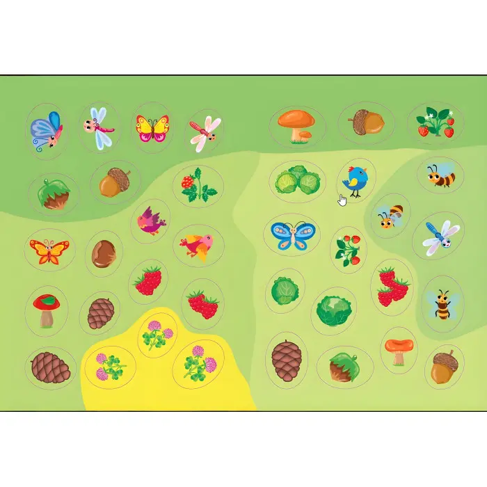 Творча майстерня з наліпками — Єнот і його друзі