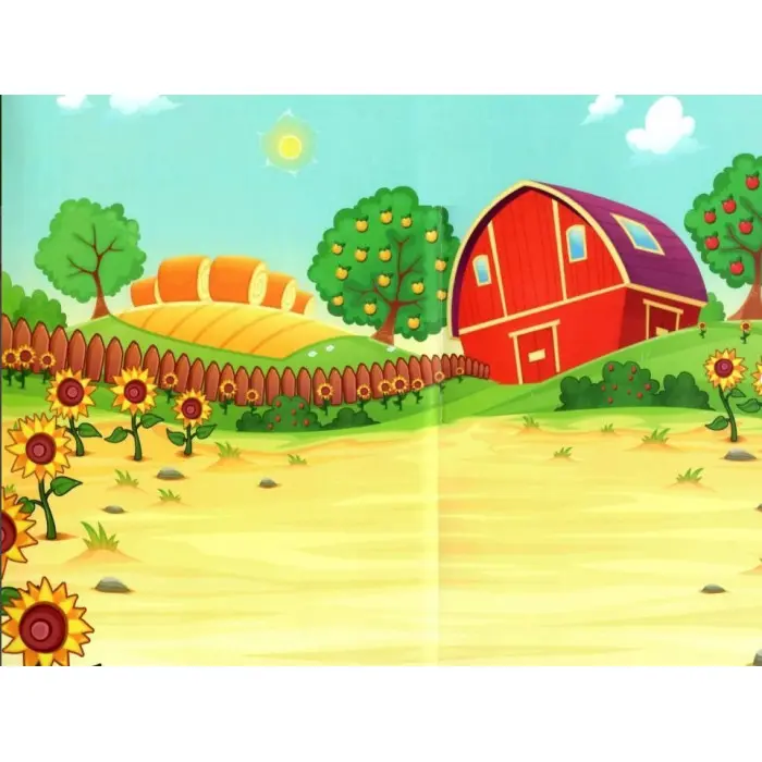 У бабусі на подвірї