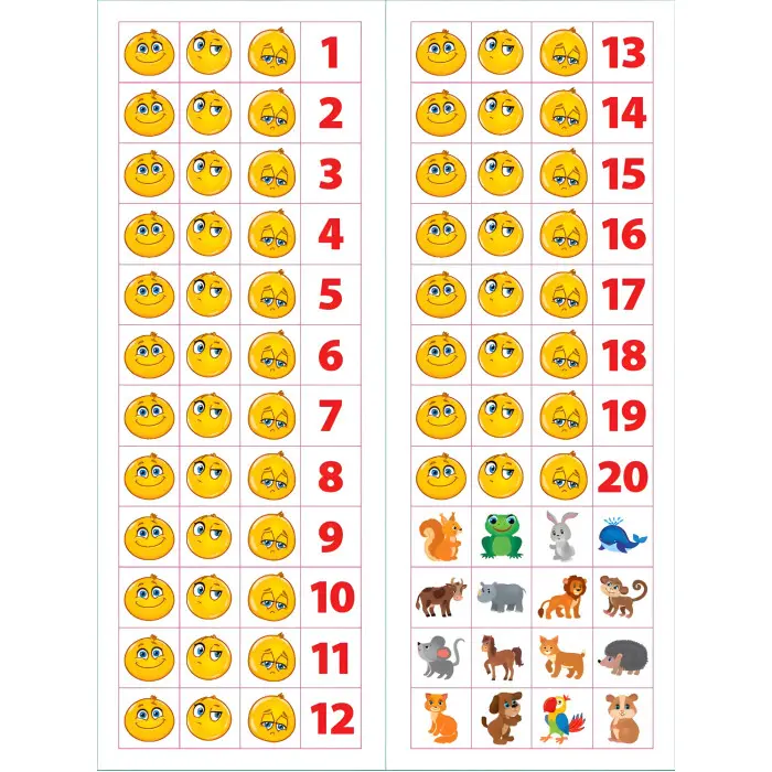 Усі види тестів. Математика. 1 клас