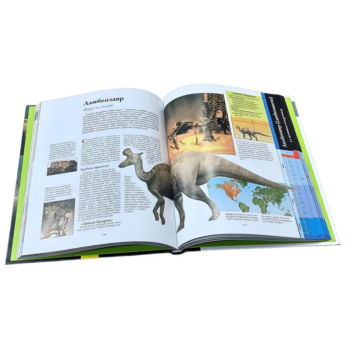 Велика енциклопедія «Динозаври» - пізнавальна книга для дітей (рос) (9786170945303)