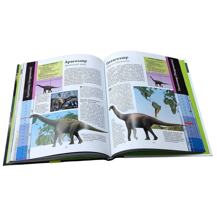 Велика енциклопедія «Динозаври» - пізнавальна книга для дітей (рос) (9786170945303)