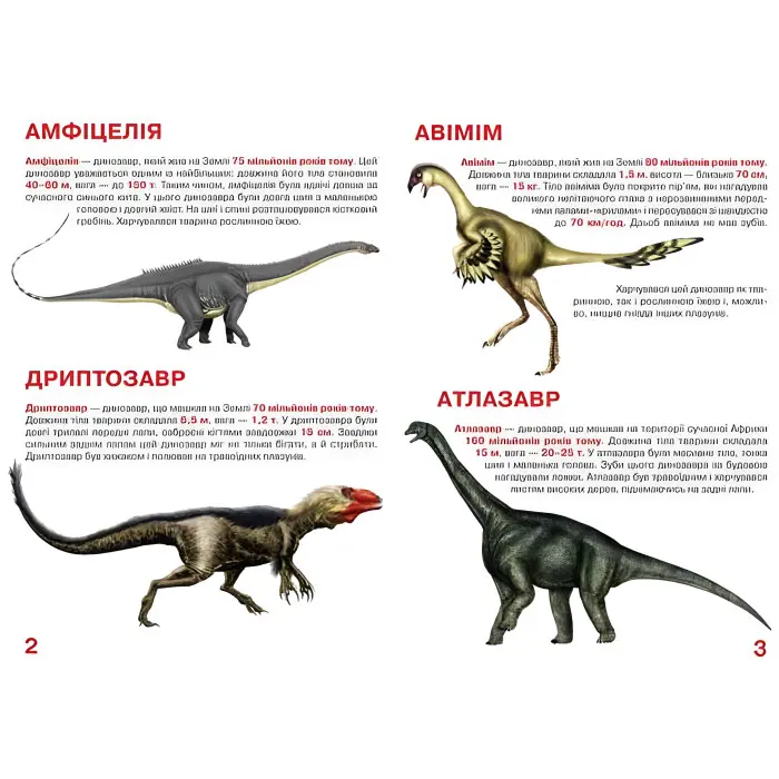 Велика книжка. Динозаври