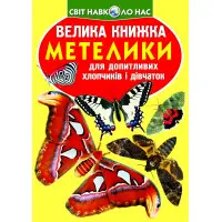 Велика книжка. Метелики.