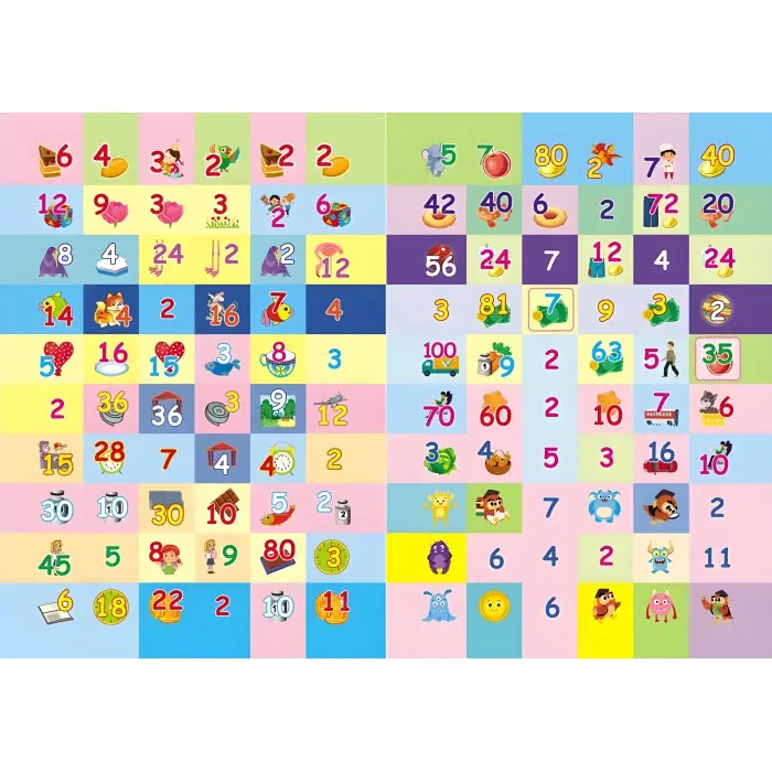 Весела математика з наліпками. Ділення (9786178405540)