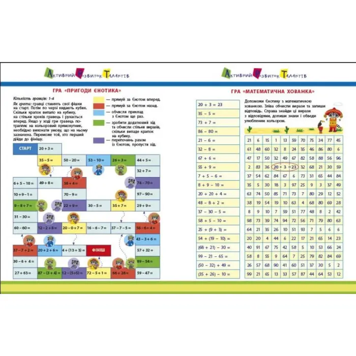 Вирізалка Додавання і віднімання