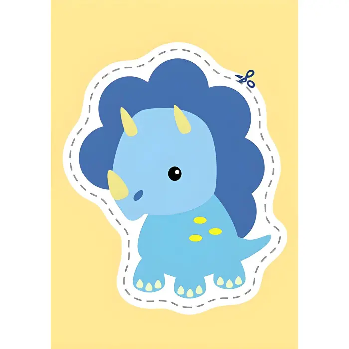 Вирізалки для найменших. Кумедні динозаврики кр