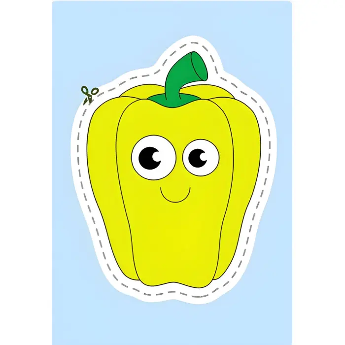 Вирізалки для найменших. Овочі та фрукти