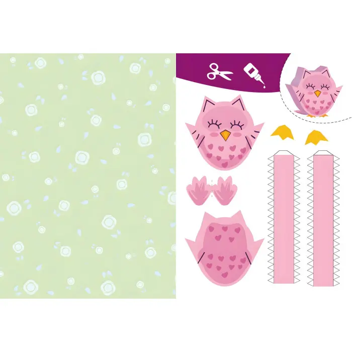 Вирізаємо та клеїмо. Аплікації. Обємні саморобки. Феї і єдинороги