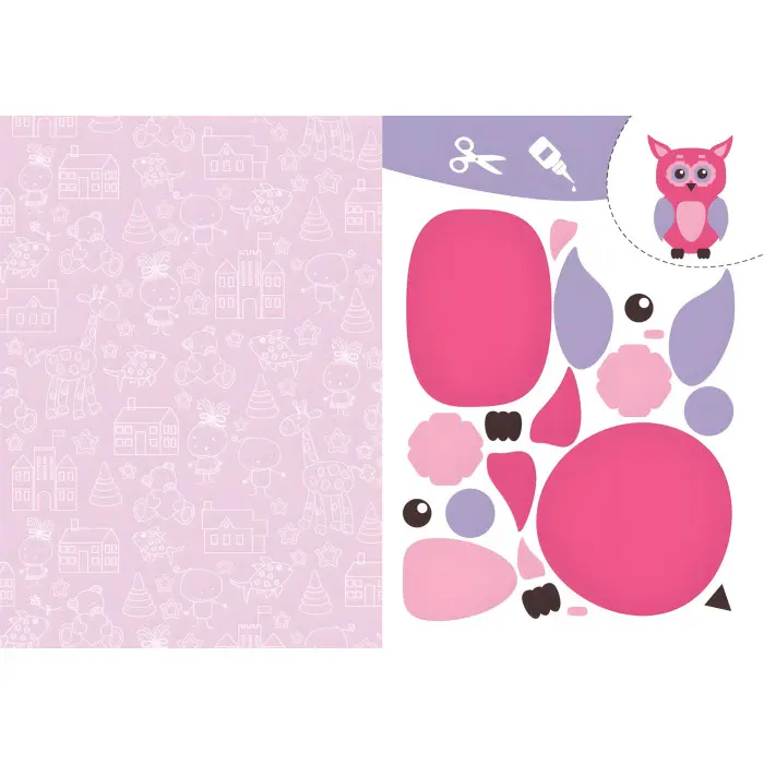 Вирізаємо та клеїмо. Аплікації. Обємні саморобки. Мої іграшки