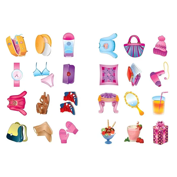 Я читаю по складах. Маленька модниця. Книжка з наліпками