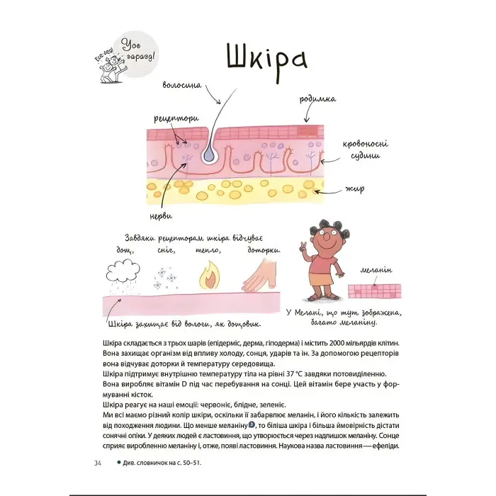 Як улаштоване моє тіло. Книжка для дітей (і дорослих) - Мішель Сімс (9786170042927)