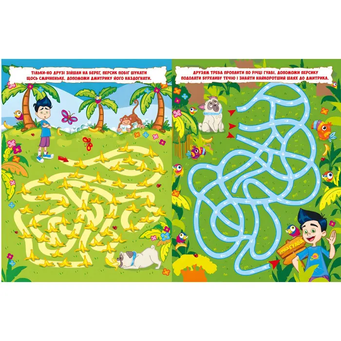 Захопливі лабіринти для розумників і розумниць. Острів