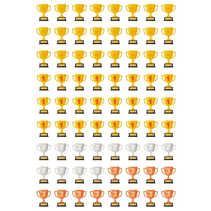 Заохочувальні наліпки «Лагідний єдиноріг» – набір із 576 наліпок для дітей (9786178638696)