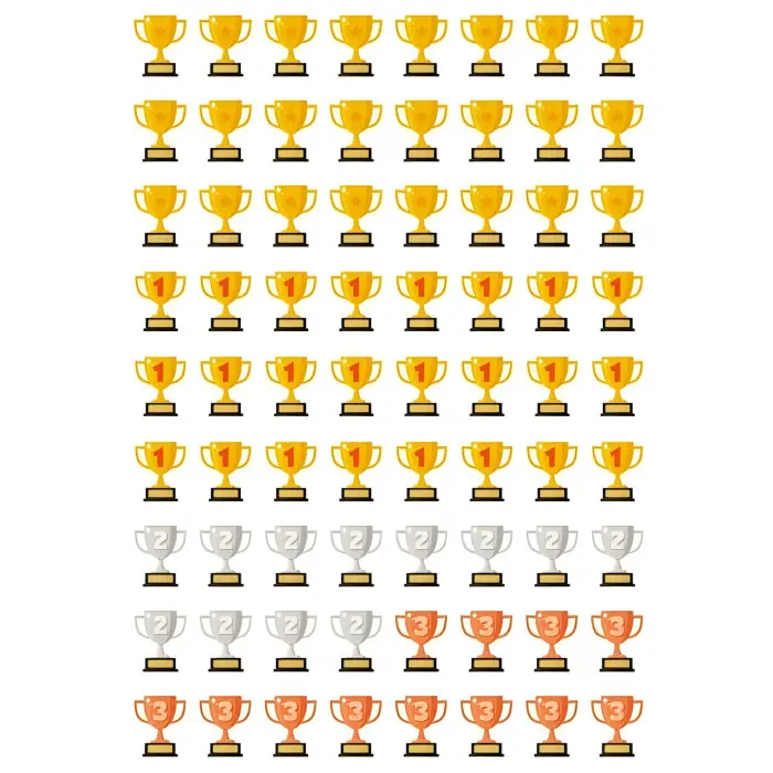 Заохочувальні наліпки «Лагідний єдиноріг» – набір із 576 наліпок для дітей (9786178638696)