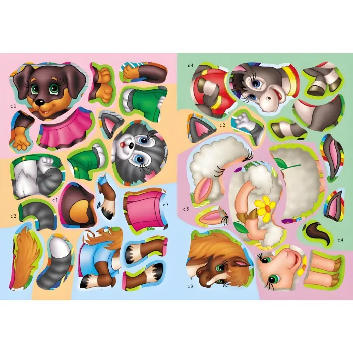 Збери ціле Свійські тварини (9789664667699)