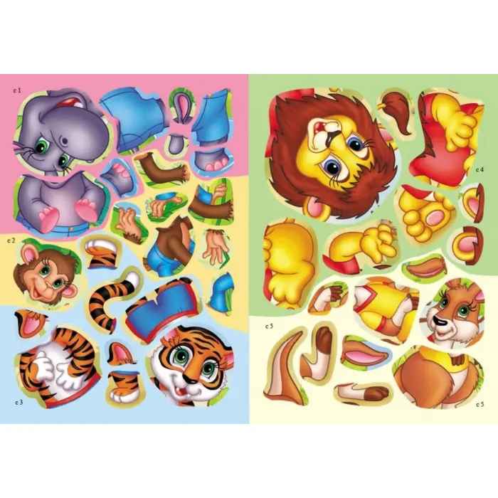 Збери ціле Улюблені тварини (9789664667750)