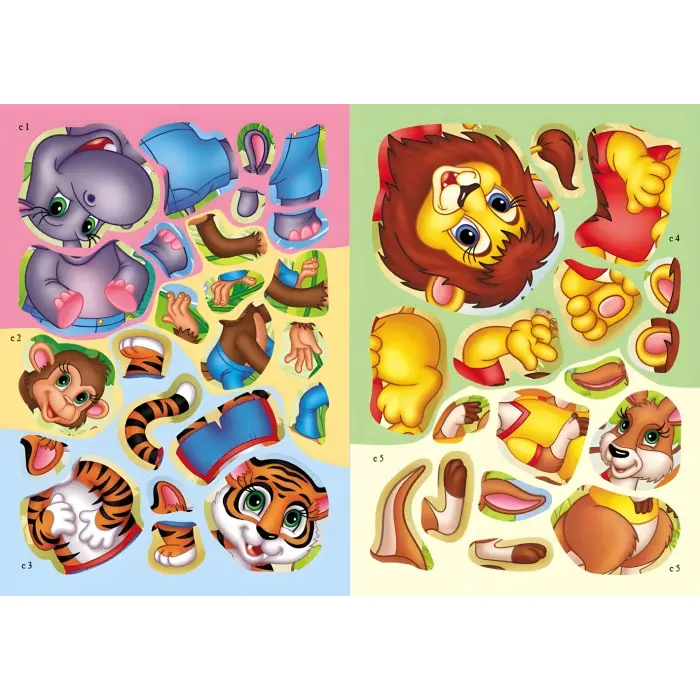 Збери ціле Улюблені тварини (9789664667750)