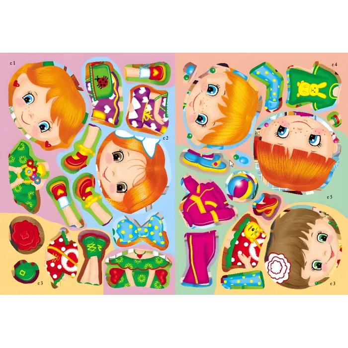 Збери ціле Веселі дівчатка