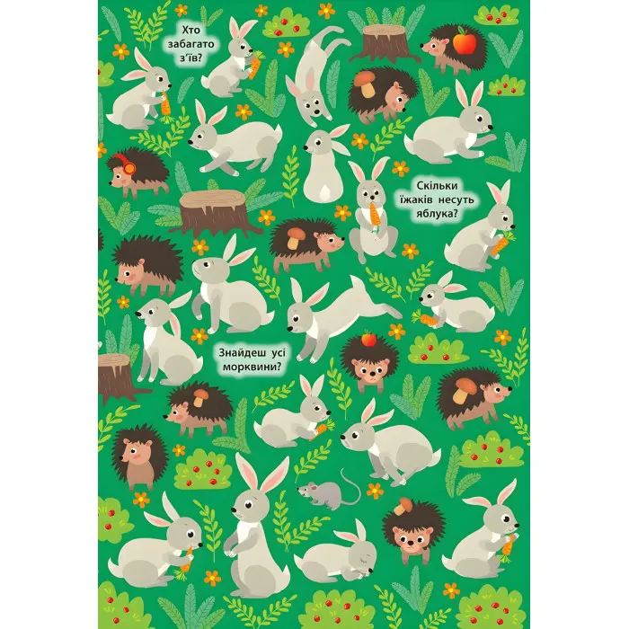 Знайди та покажи. Таємничий ліс