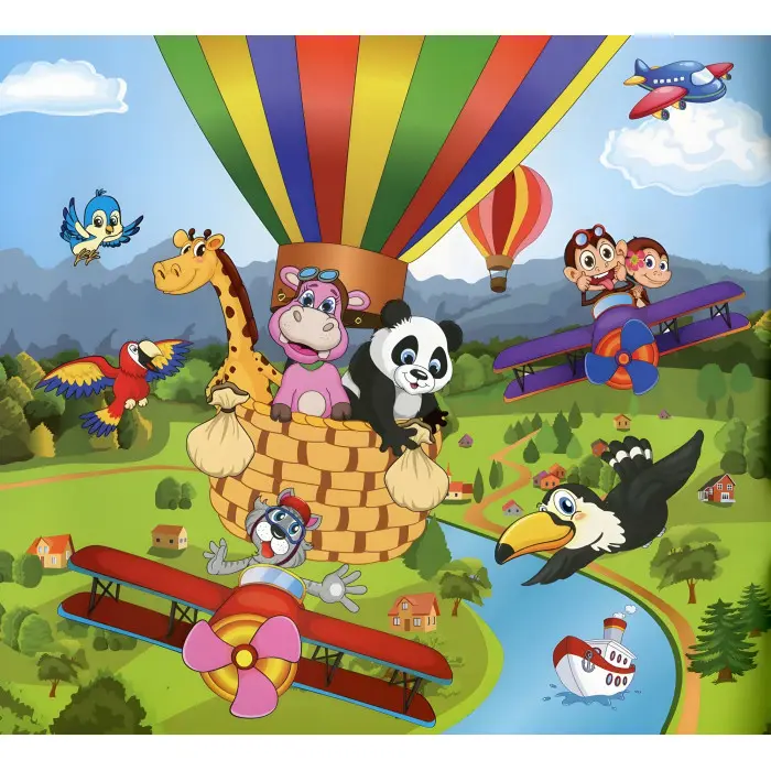 Знайди відмінності з наліпками. Єнот