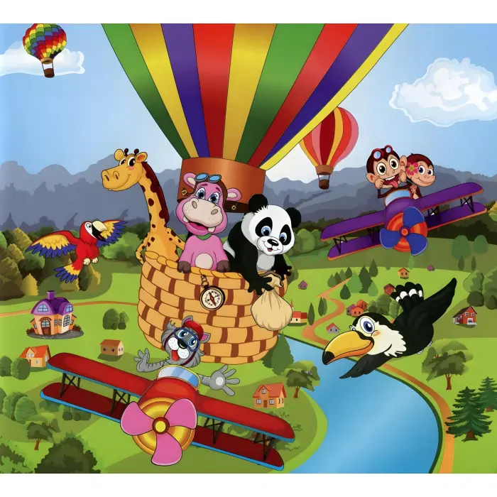 Знайди відмінності з наліпками. Єнот