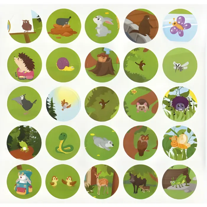 Знайди відмінності. Зайчик - учитель