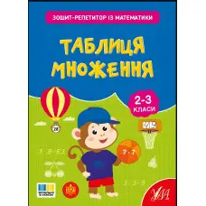 Зошит-репетитор із математики. "Таблиця множення" (9786175444665)
