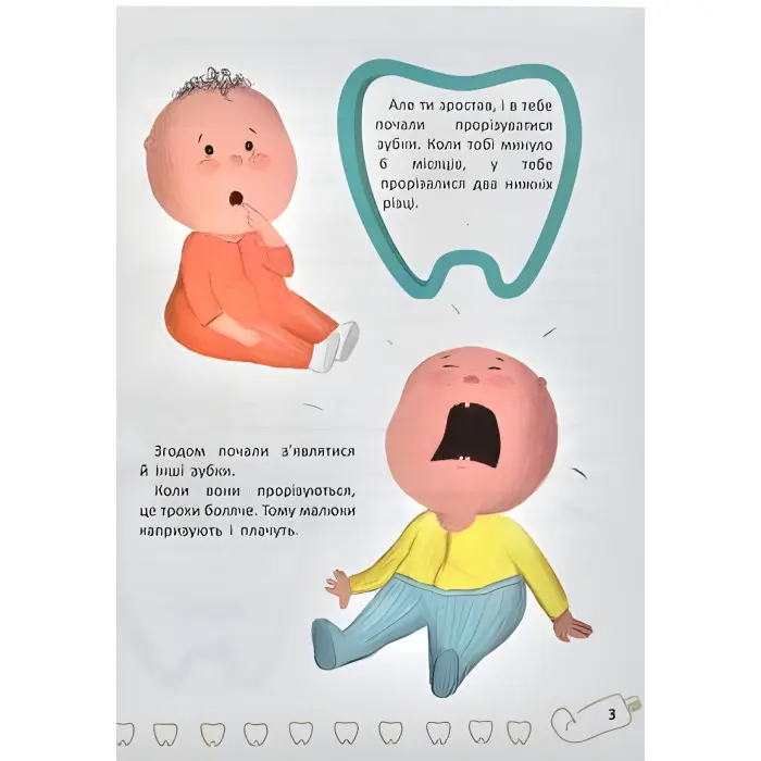 Зубки малюка. Все про догляд за твоїми зубами