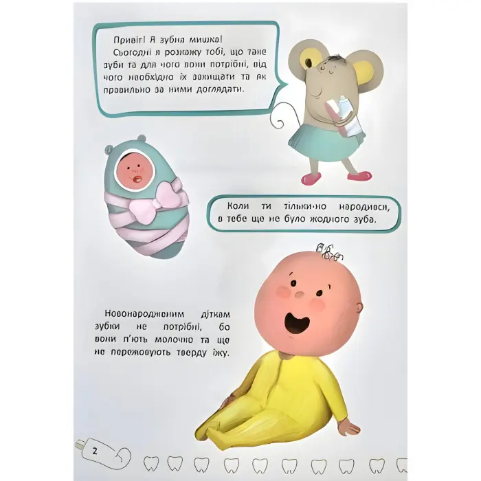 Зубки малюка. Все про догляд за твоїми зубами