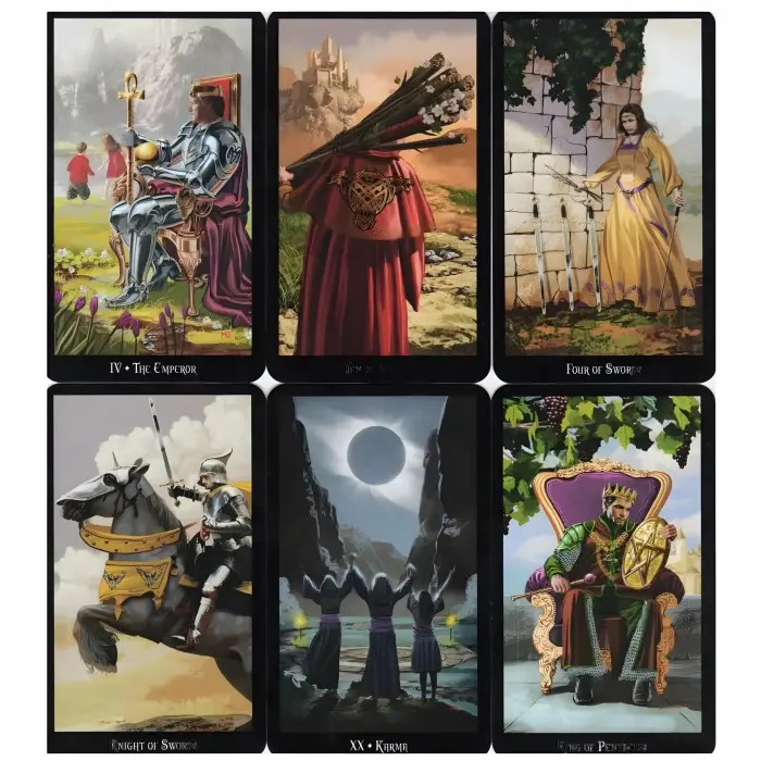 Чаклунське таро Елен Дуган (Witches tarot) у жерстяній коробочці.
