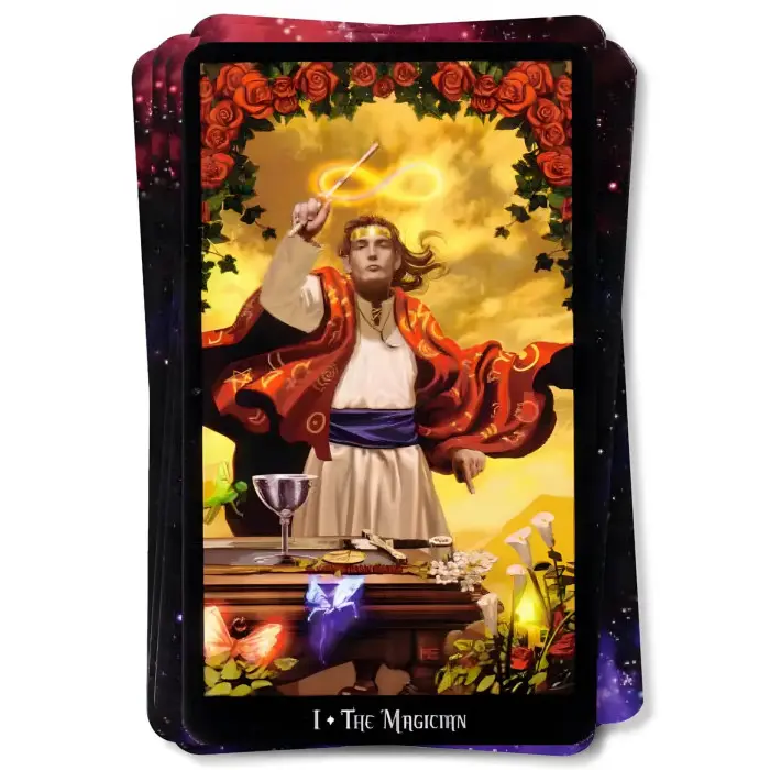 Чаклунське таро Елен Дуган (Witches tarot) у жерстяній коробочці.